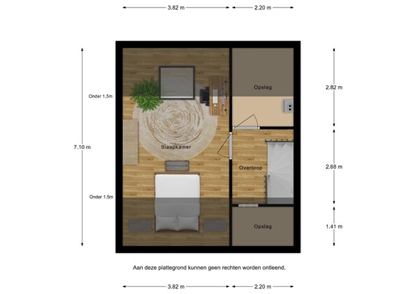 Floorplan - Burgemeester van Zuijenstraat 19, 4511 GK Breskens